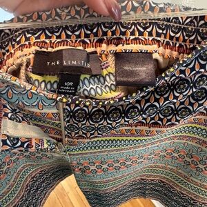 The Limited Colorful Geometric Print Shorts